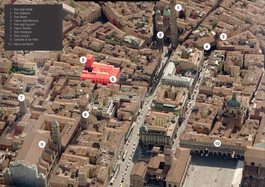 Pianta Bologna Centro